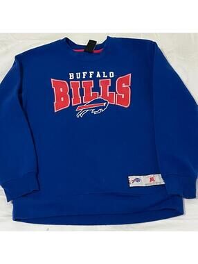 NFL Buffalo Bills Blue Sweatshirt Boys Size 14/16